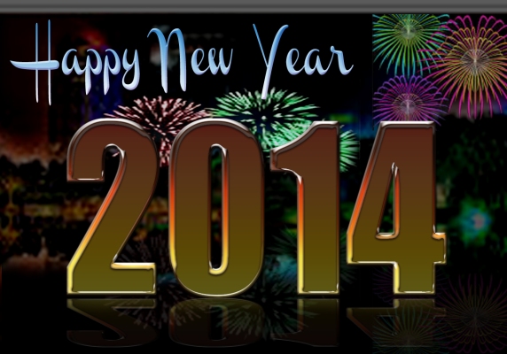 Happy New Year 2014, selamat tahun baru Indonesia
