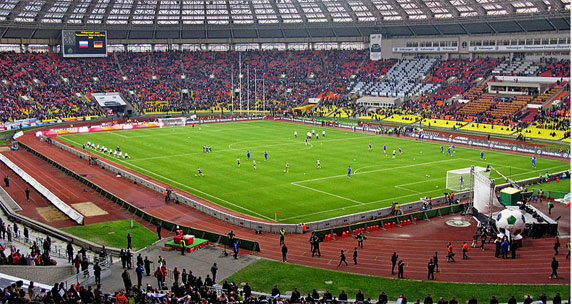 Stadion final Piala Dunia 2018 Luzhniki Moscow